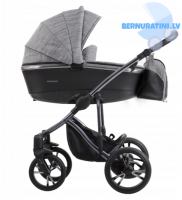 Bebetto Bresso Premium - Dark 02 Bērnu universālie rati
